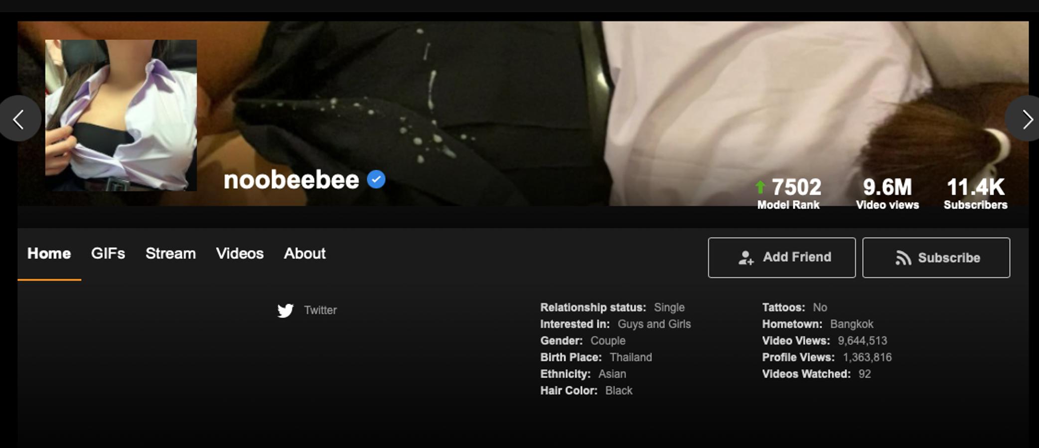 Noobeebee (noobeebee2001) - thai Leak