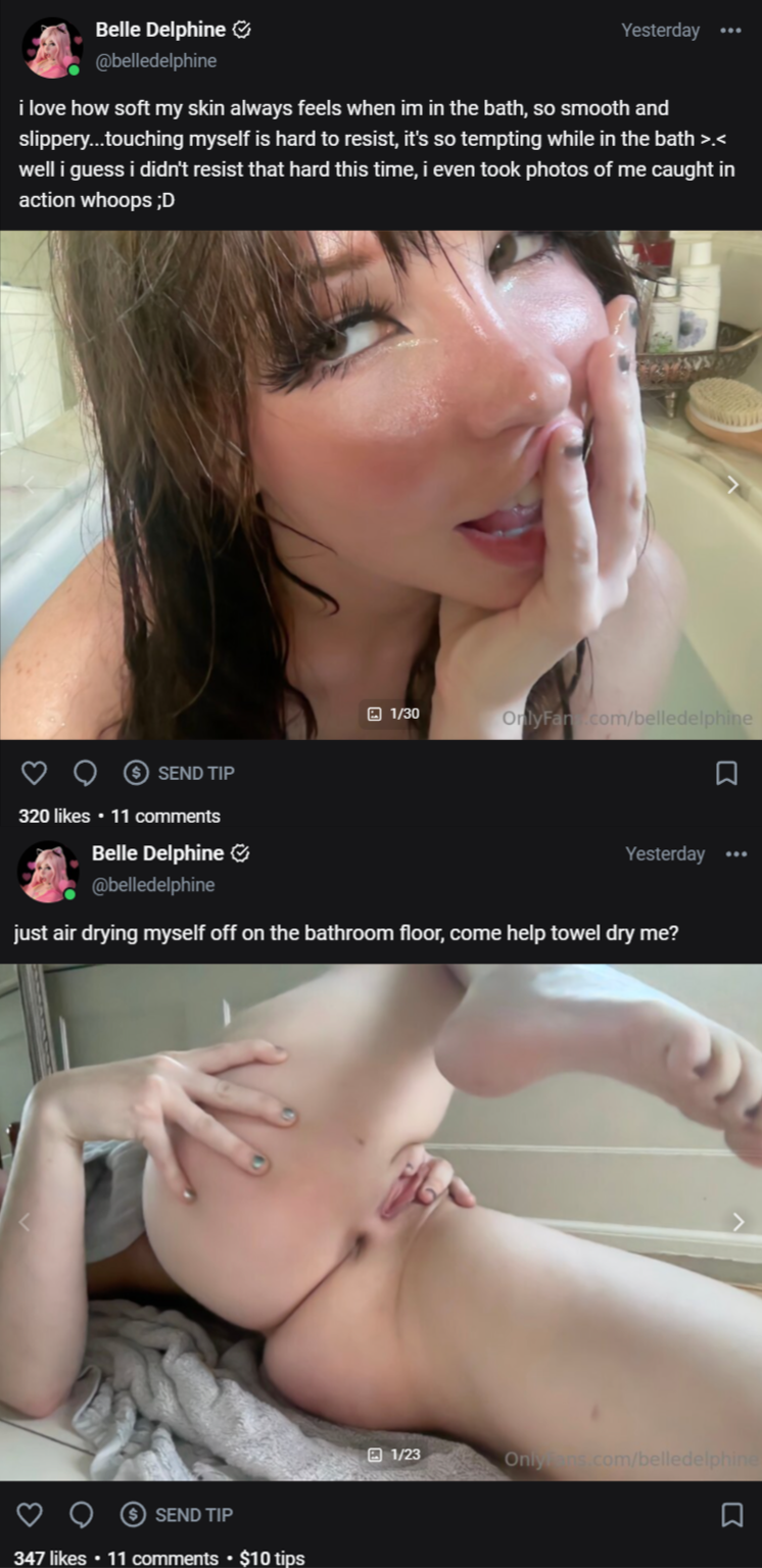 Belle Delphine Media #4637393 Nude Leaked OnlyFans