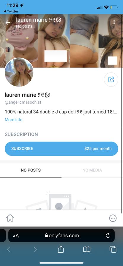 ThiccLauren | AngelicMasochist | Lauren Marie Leaked profile